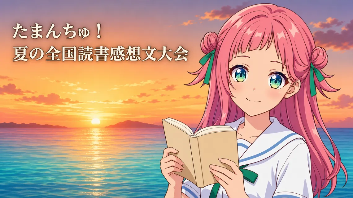 「たまんちゅ！夏の全国読書感想文大会2026」開催のお知らせ